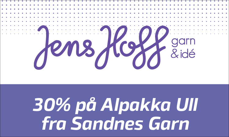 Jens Hoff:  Alpakka fra Sandnes Garn 30%