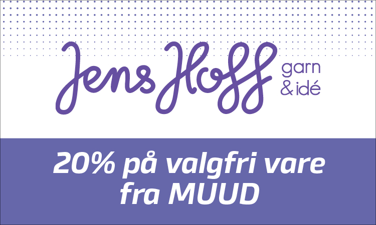 Jens Hoff: 20% på valgfri vare fra MUUD 