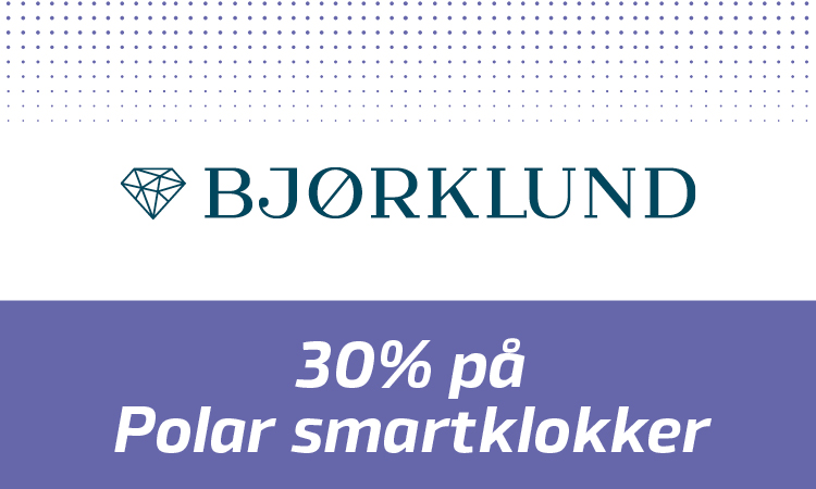 Bjørklund: 30% på Polar smartklokker